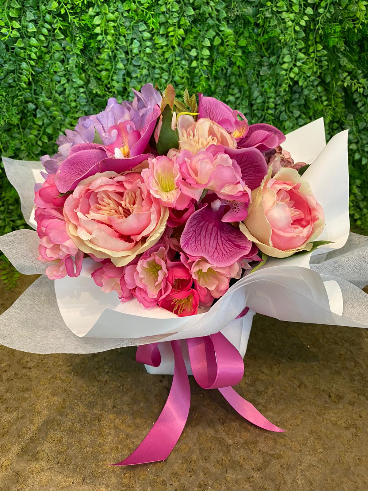Pink Artificial Arrangement