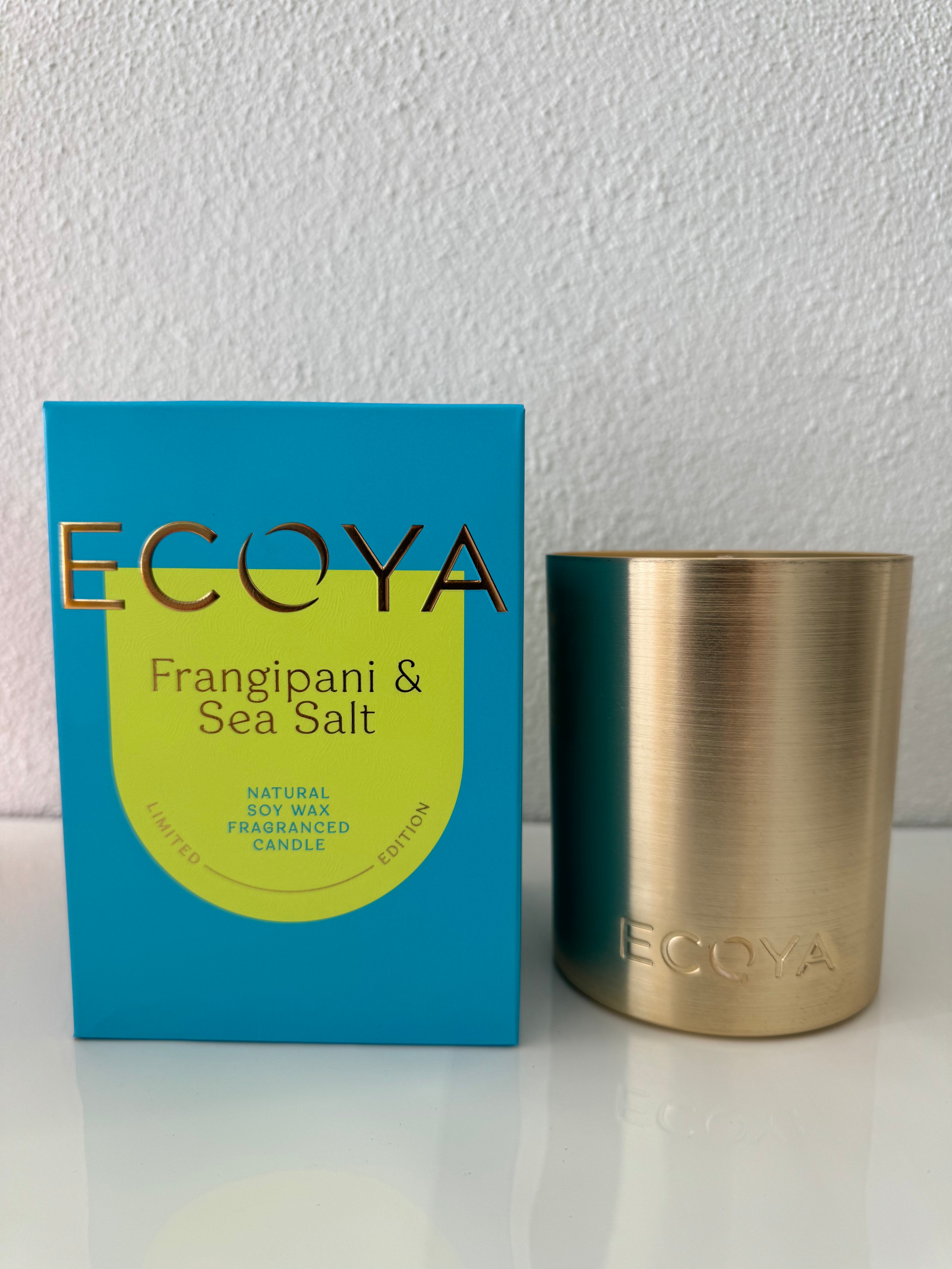 Ecoya Candle- Frangipani and Sea Salt