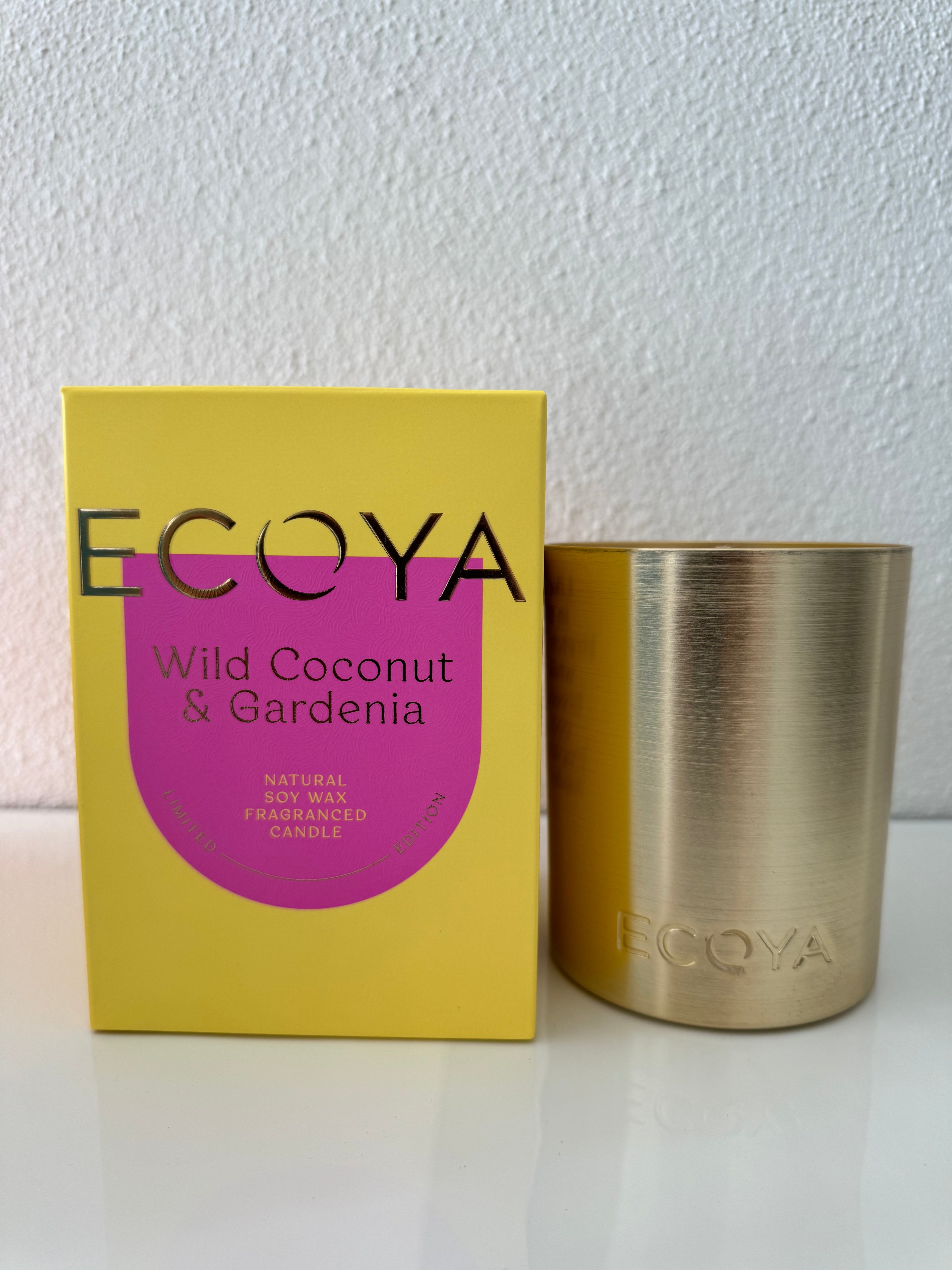 Ecoya Candle-Wild Coconut and Gardenia